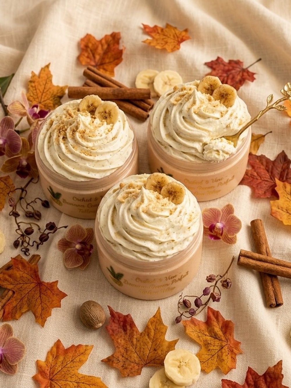 Orchid & Vanilla Banana Whipped Body Butter Skin Nutrition